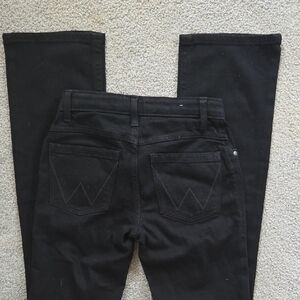Wrangler Women's Classic Black Boot Cut Jeans